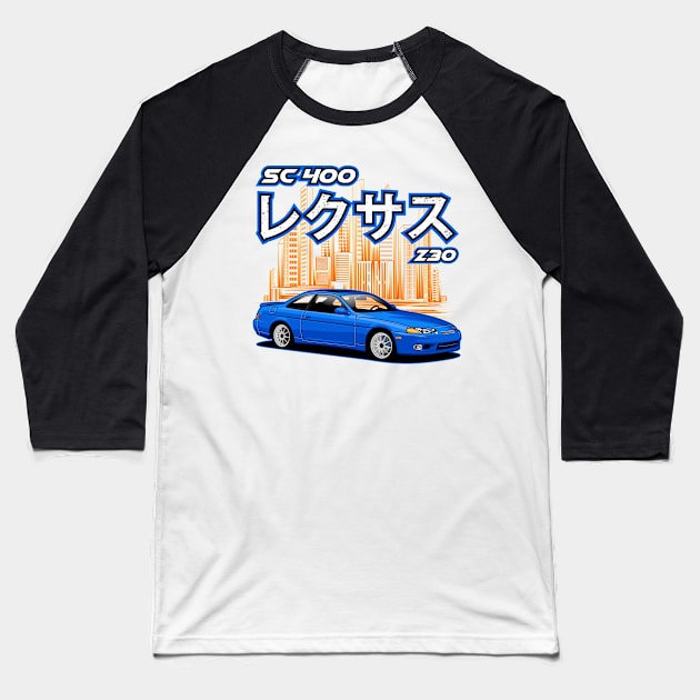 Lexus SC400 Baseball T-Shirt by WINdesign